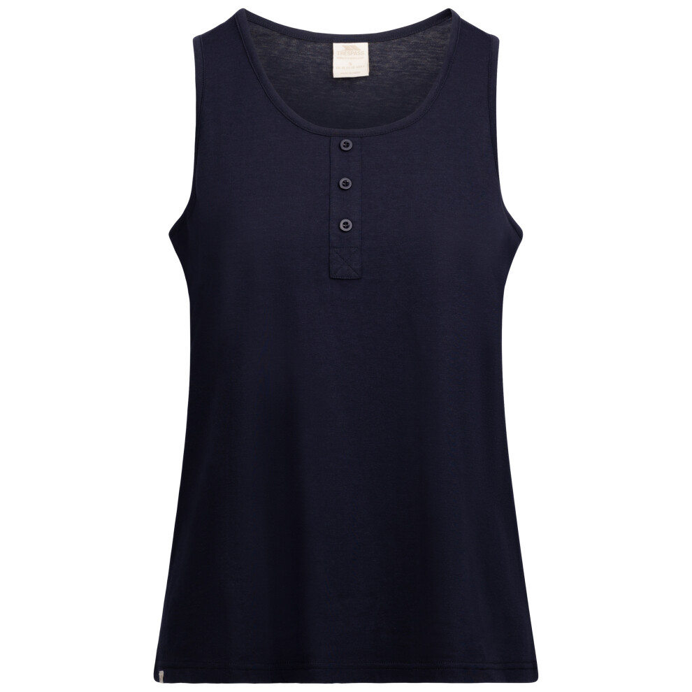 (14, Navy Marl) Trespass Womens Casual Vest Top Kasia