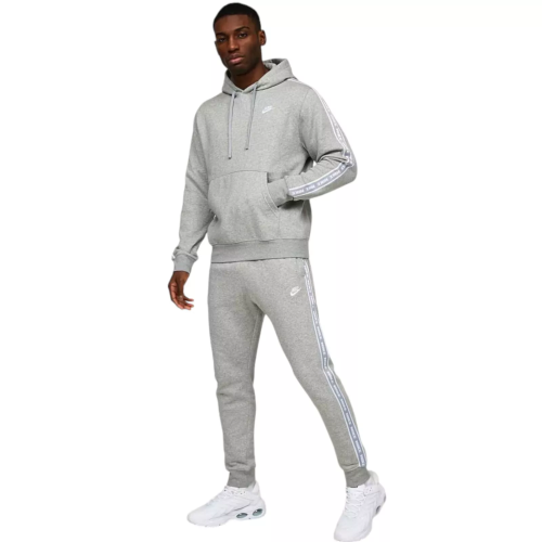 Nike (Medium) Nike Grey Aries Tape Hooded Tracksuit