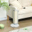 PawHut PawHut 56cm Corner Cat Scratching Post with Sisal Scratching Pad, Grey 2