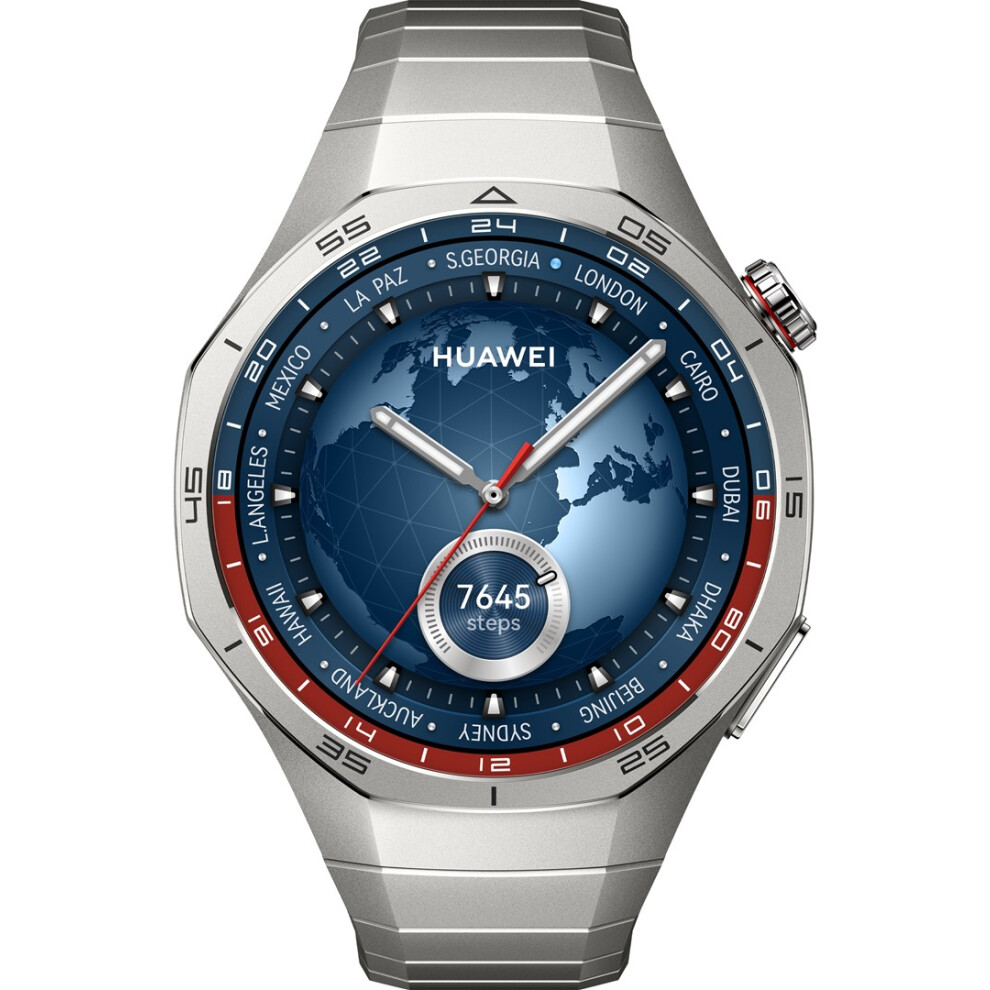 Huawei Watch Gt 5 Pro 46Mm Vili-B29m Titanium Smartwatch With Gps, 1.43-Inch Amoled