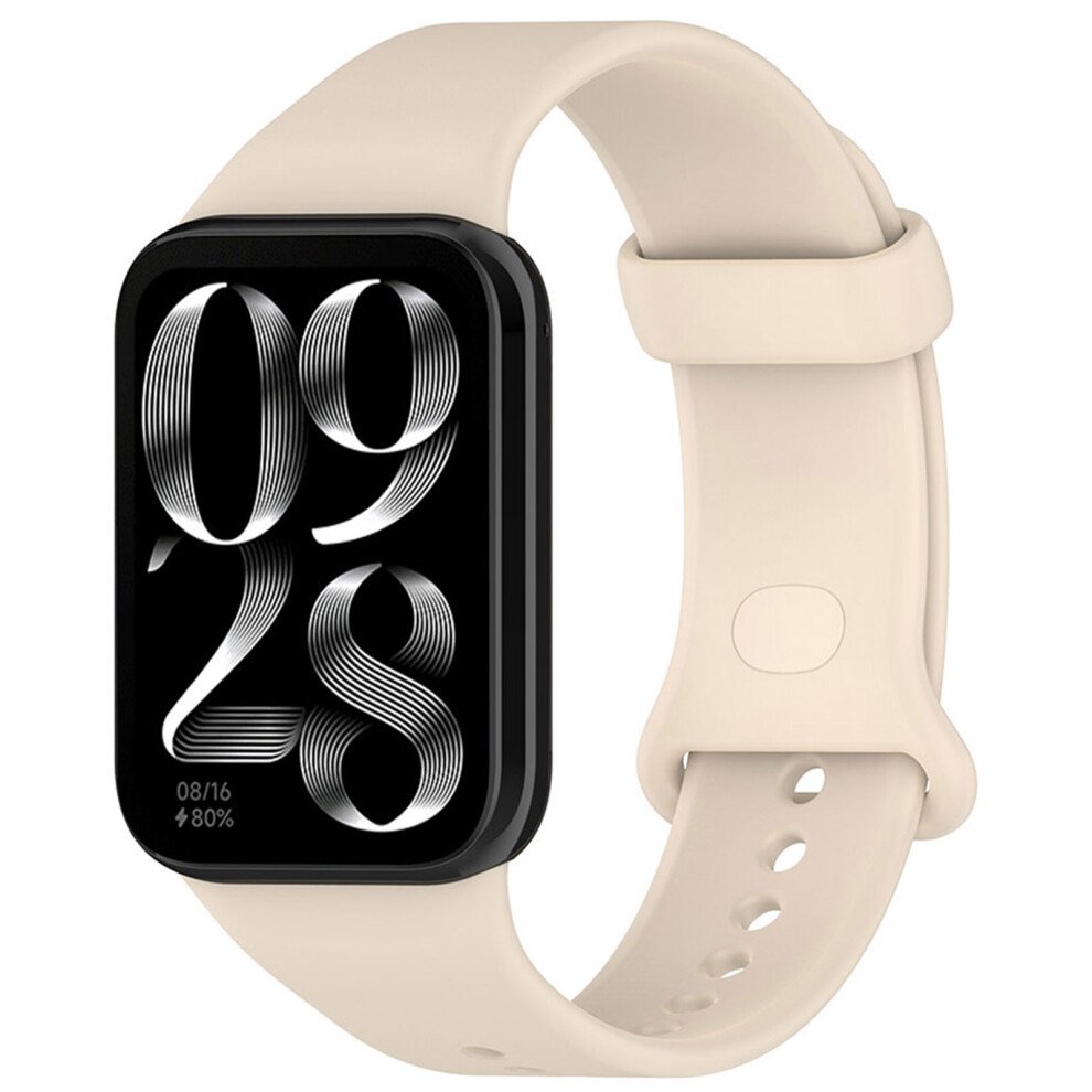 (Ivory White) Adhesive Watch Band Strap Replacement Watch Strap For Xiaomi Band 9 Pro White,Not,Specified 735632092603