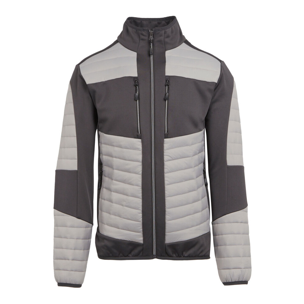 (3XL, Mineral Grey/Ash) Regatta Mens E-Volve Thermal Hybrid Jacket