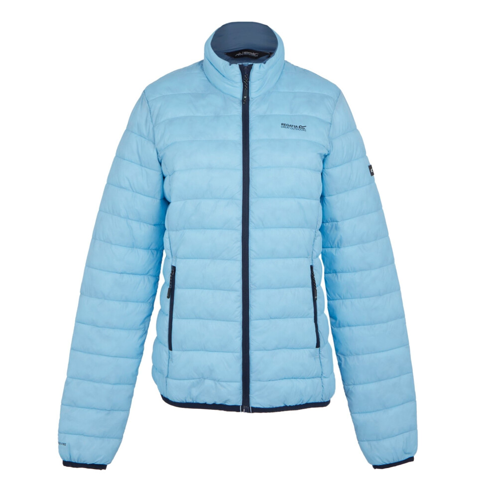 (16 UK, Clear Sky/Coronet Blue) Regatta Womens/Ladies Marizion Quilted Jacket