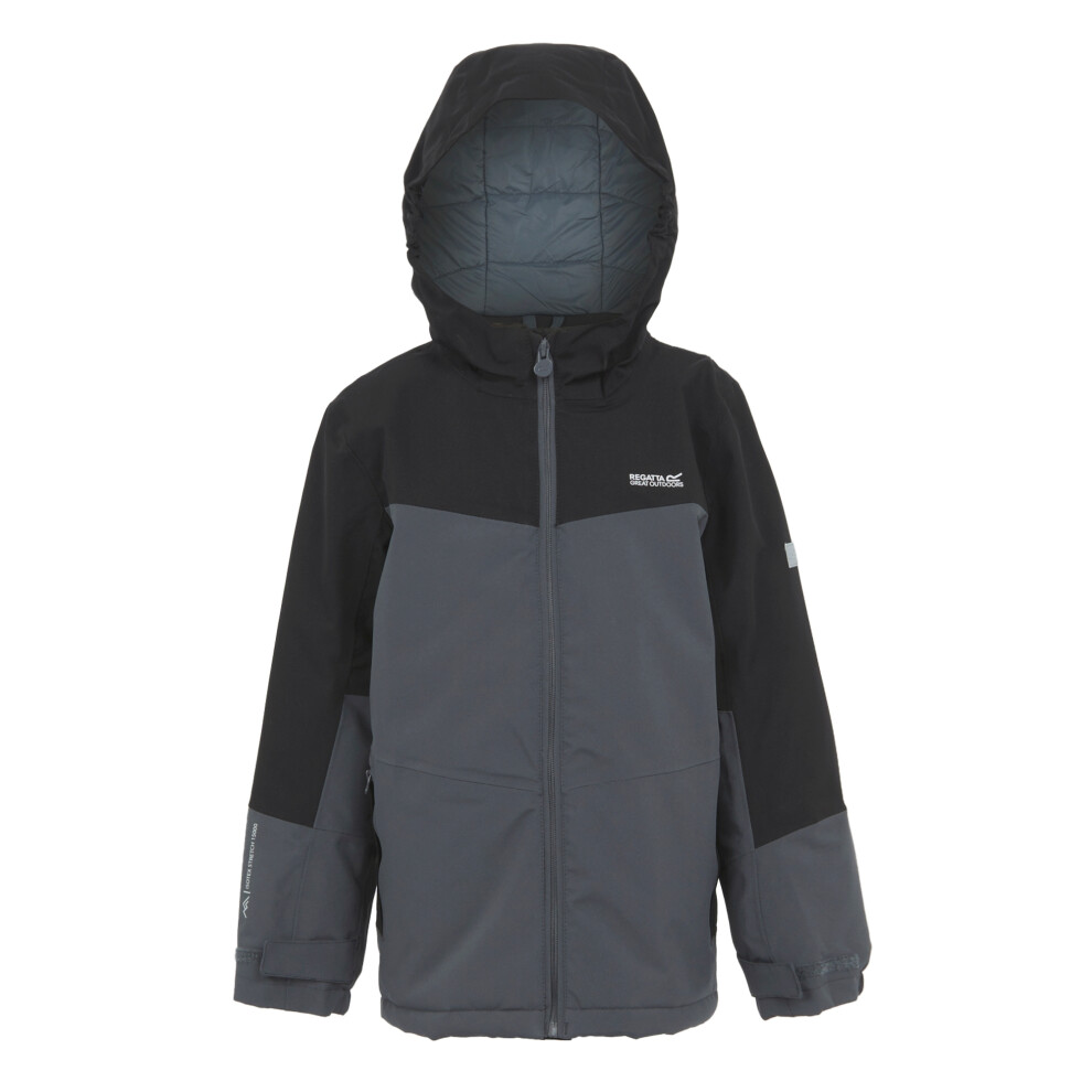 (5-6 Years, Seal Grey/Black) Regatta Childrens/Kids Highton V Padded Jacket