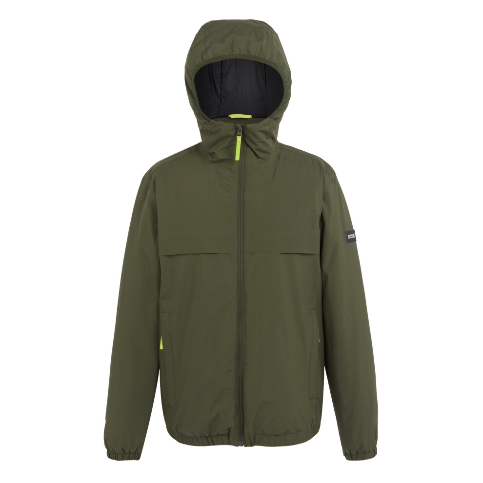 (S, Dark Khaki) Regatta Mens Wiltom Waterproof Jacket