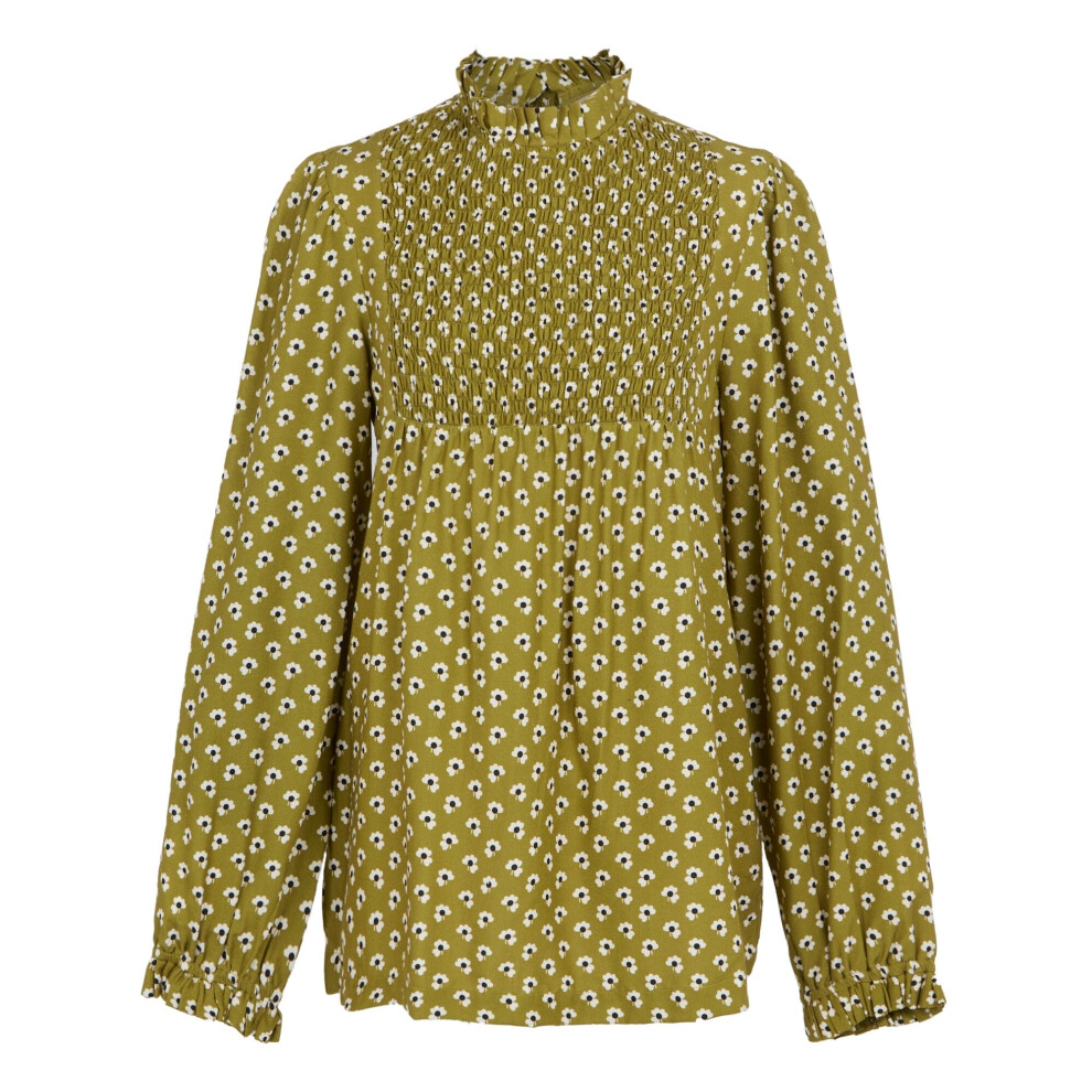 (24 UK, Olive) Regatta Womens/Ladies Orla Kiely Clover Winter Blouse