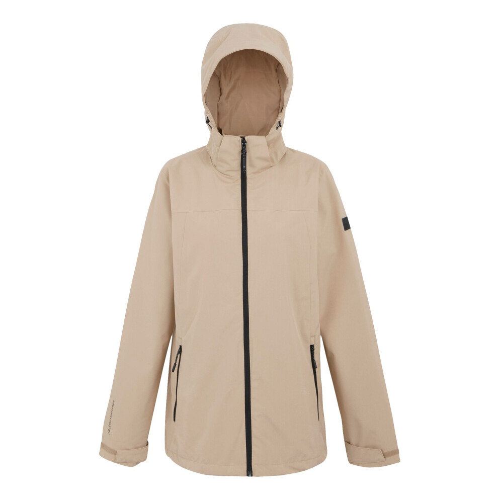 (10 UK, Warm Taupe/Black) Regatta Womens/Ladies Coriver 3 in 1 Waterproof Jacket