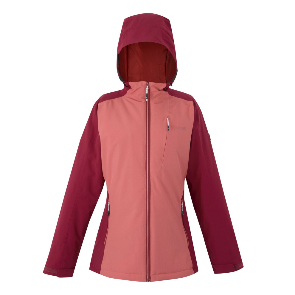 (8 UK, Rumba Red/Mineral Red) Regatta Womens/Ladies Highton Stretch IV Padded Jacket