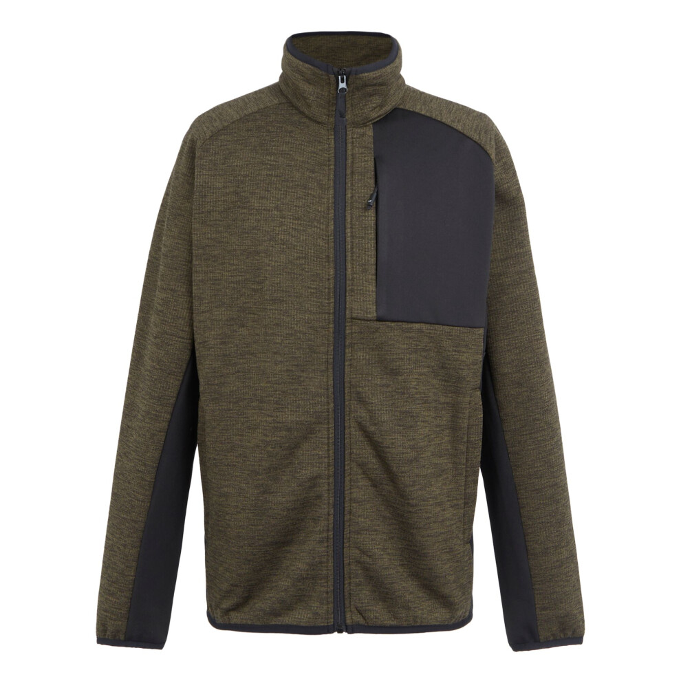 (L, Crocodile Marl) Regatta Mens Shorston Fleece Jacket