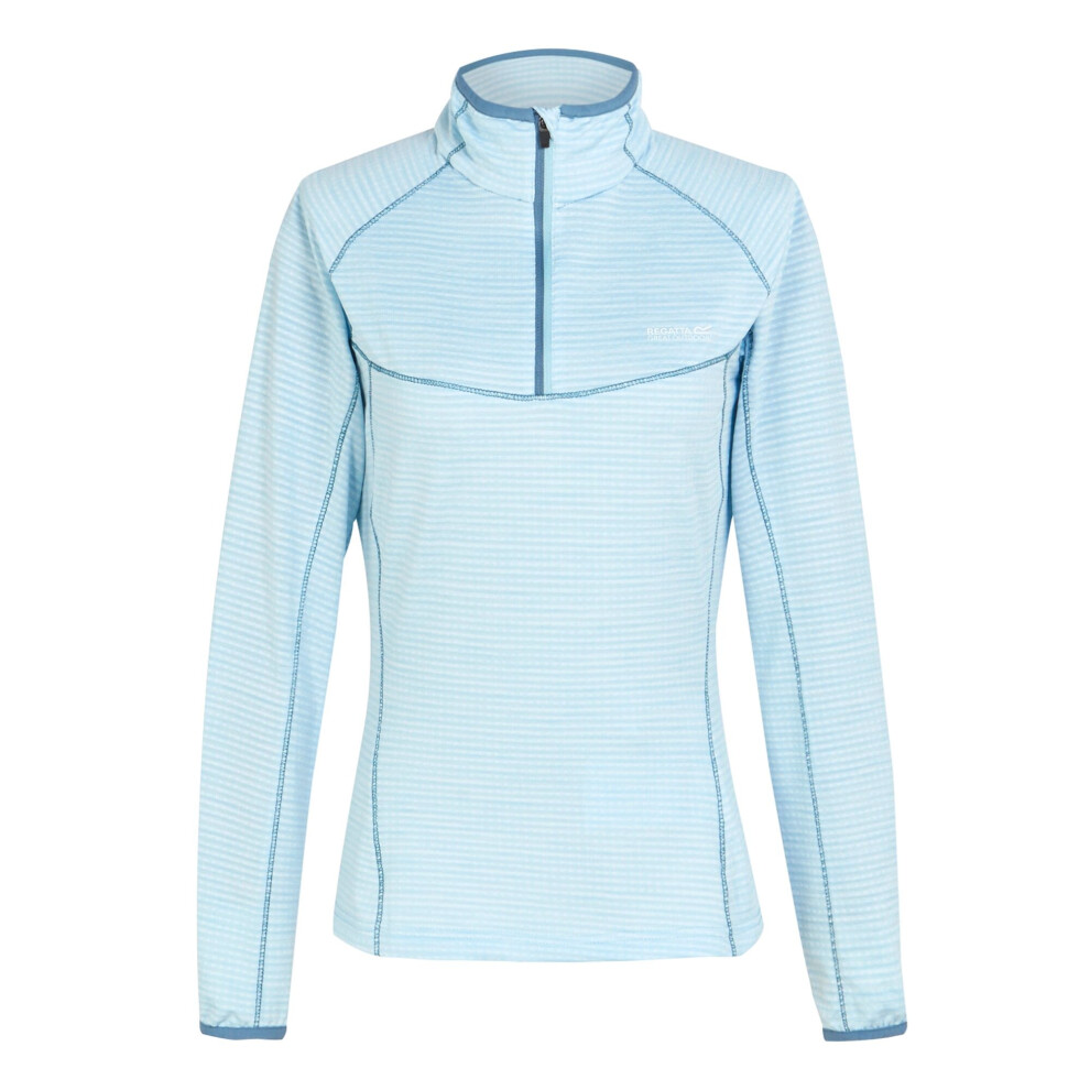 (20 UK, Clear Sky) Regatta Womens/Ladies Yonder II Half Zip Fleece Top