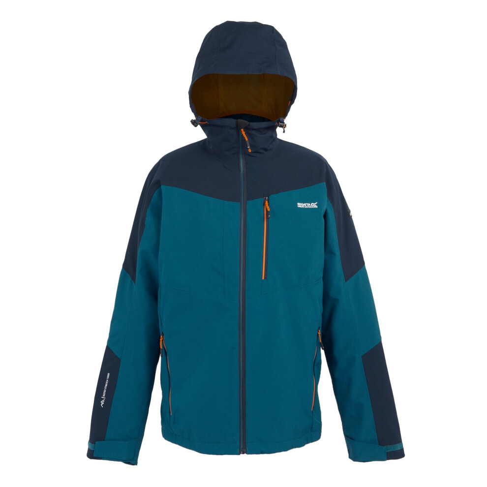 (XXL, Moroccan Blue/Navy) Regatta Mens Wentwood IX 3 in 1 Jacket