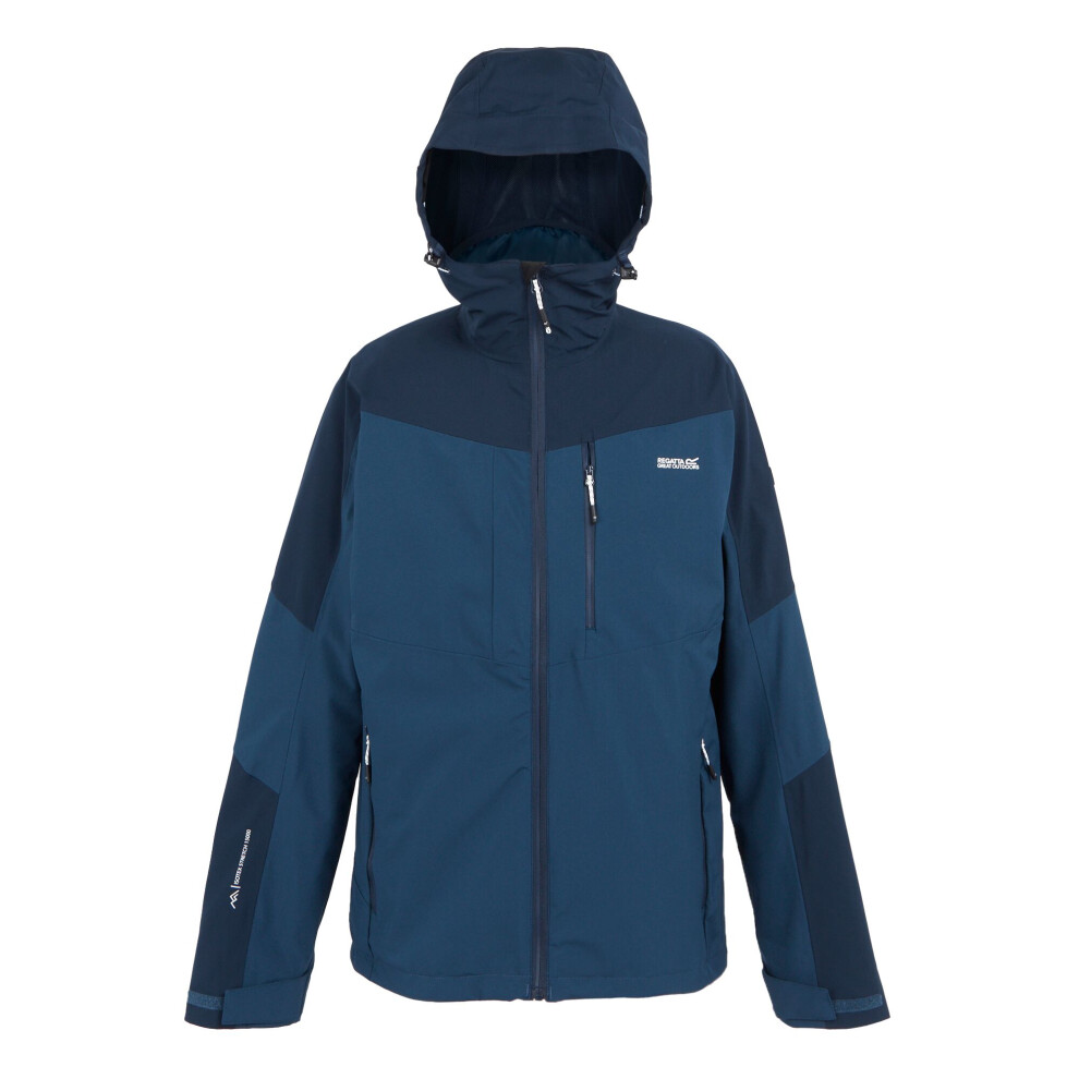 (XXL, Moonlight Denim/Navy) Regatta Mens Wentwood IX 3 in 1 Jacket