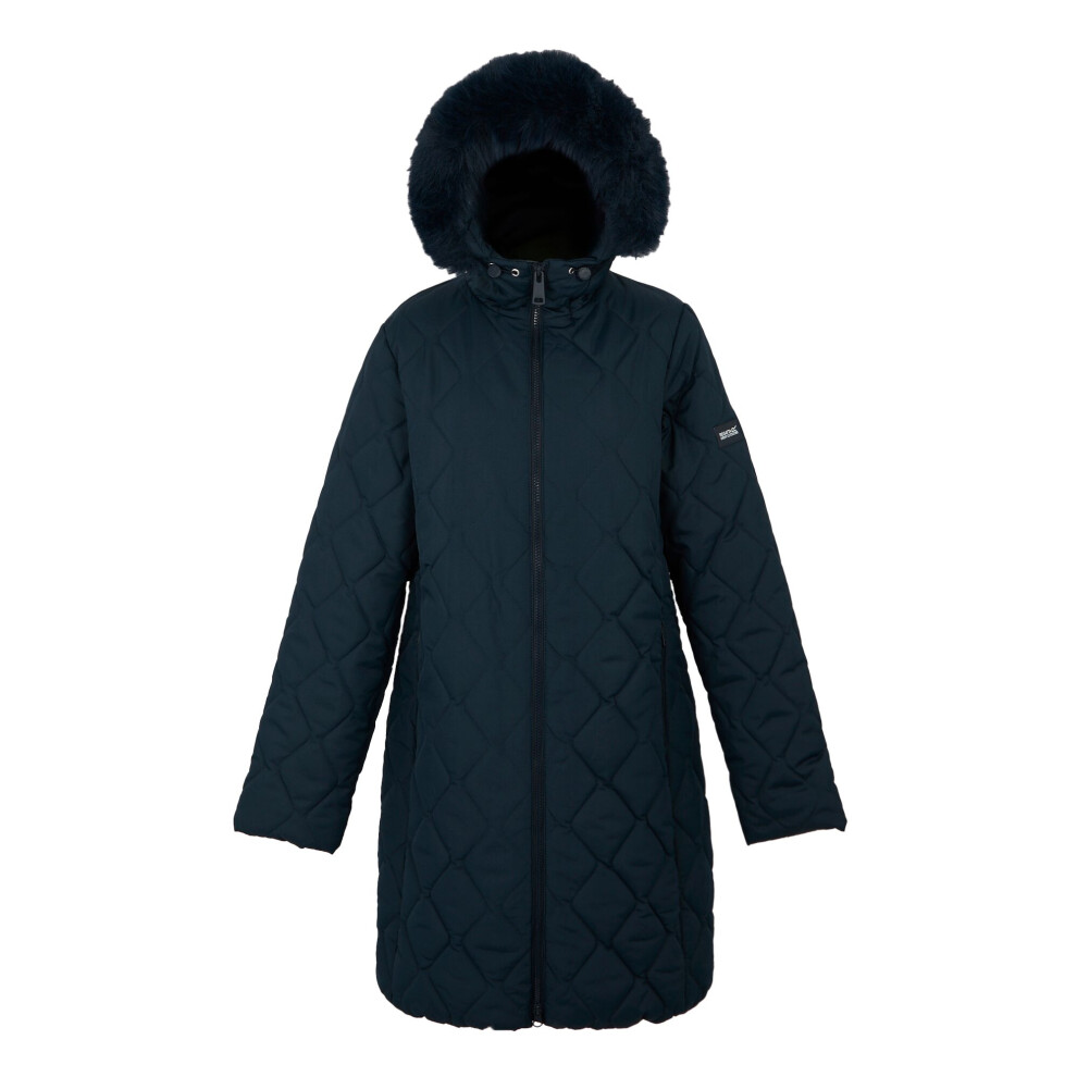 (16 UK, Grey) Regatta Womens/Ladies Fritha III Insulated Parka