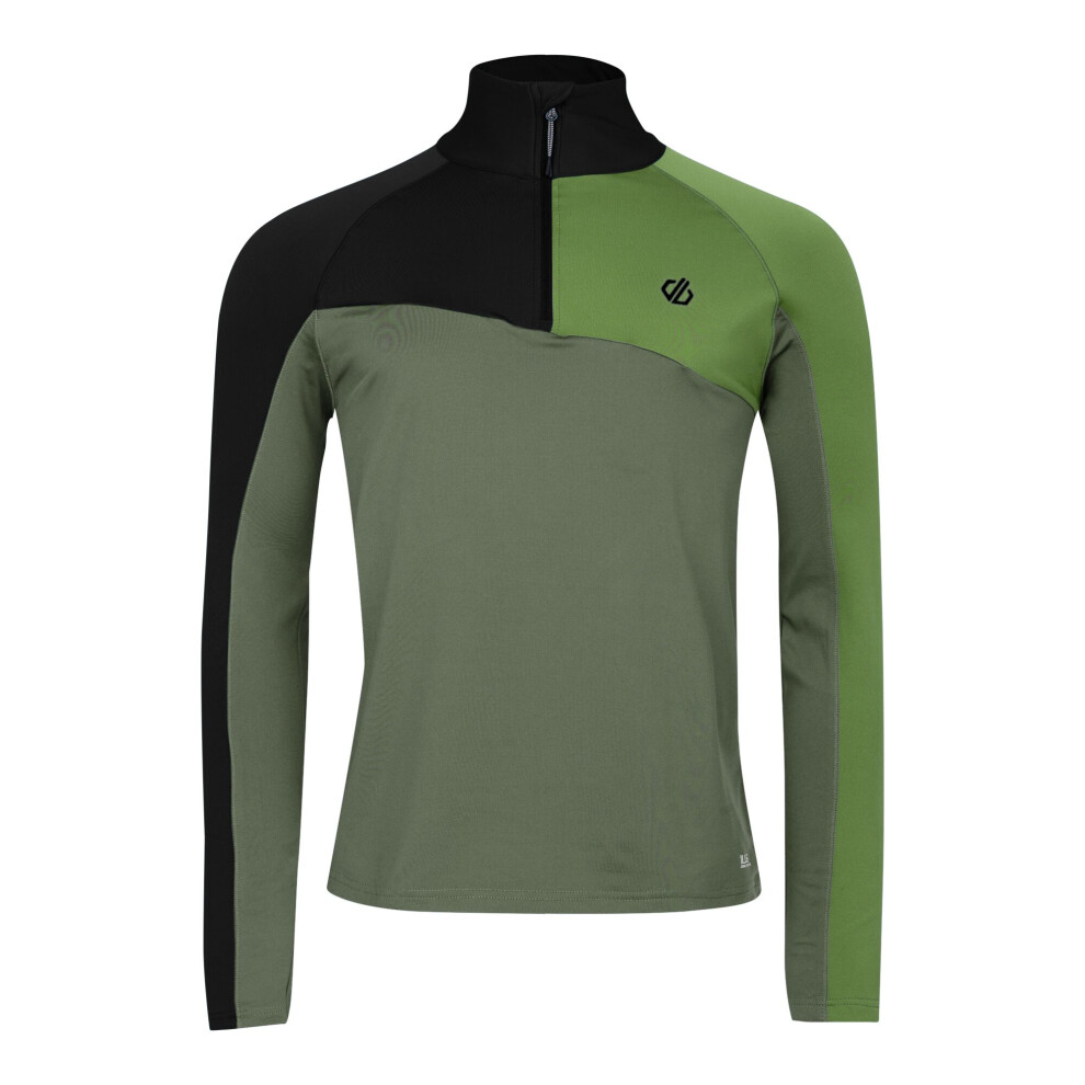 (XS, Olivine Green/Black) Regatta Mens Dignify III Core Stretch Midlayer