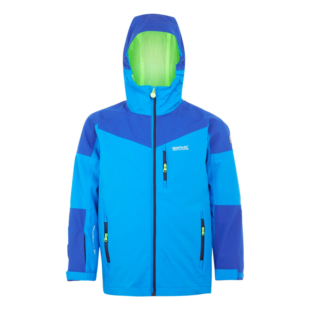 (14 Years, Hydro Blue/Olympian Blue) Regatta Boys Trekktain 3 In 1 Jacket