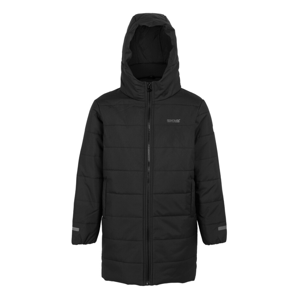 (7-8 Years, Black) Regatta Childrens/Kids Lakiver Quilted Jacket