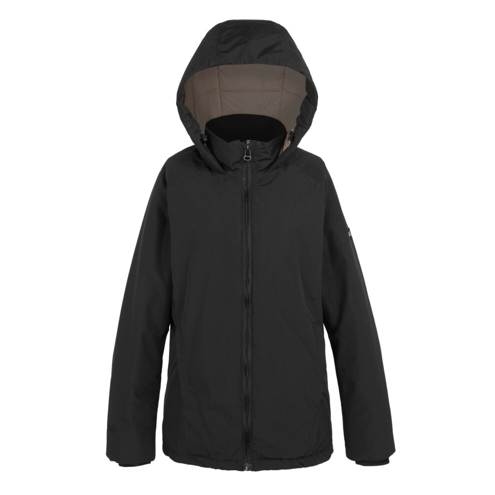 (16 UK, Black/Warm Taupe) Regatta Womens/Ladies Reeah Insulated Jacket