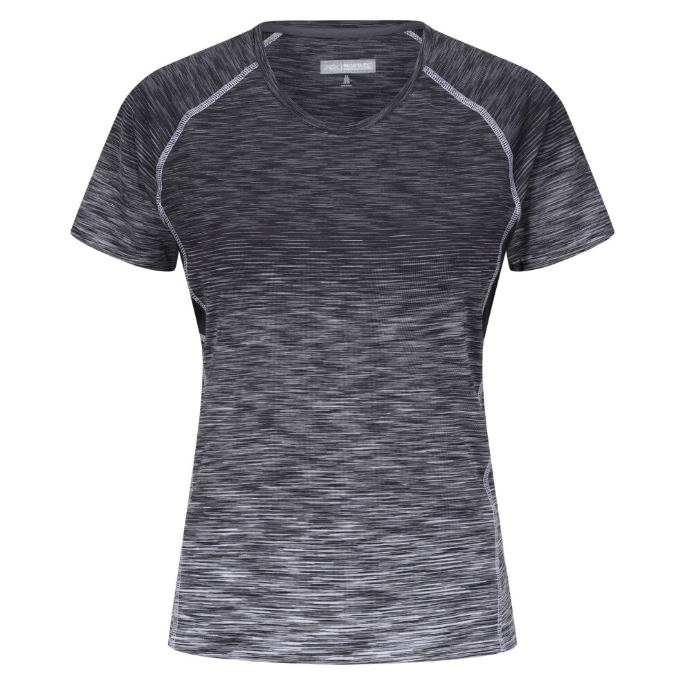 (8 UK, Seal Grey) Regatta Womens/Ladies Ombre T-Shirt