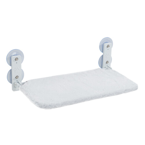 Living And Home Cat Seat Hammock Window Perch with Strong Suction Cups for Indoor 2