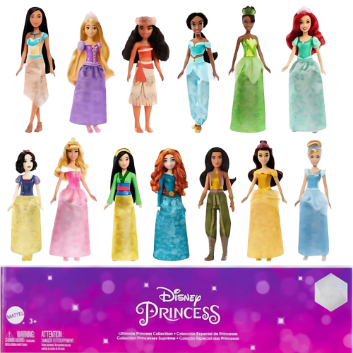 Disney Princess Ultimate Princess Collection Dolls 13 Pack