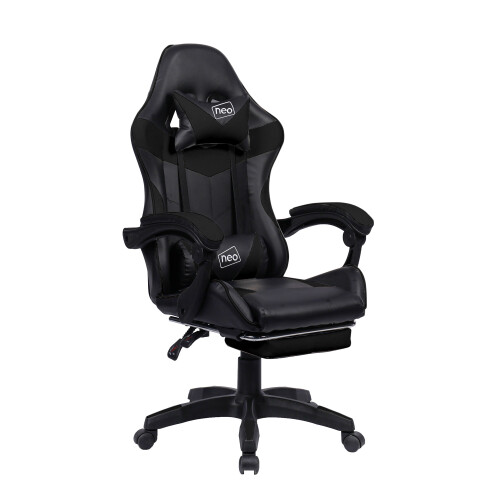 NEO Neo Massage Racing Computer Gaming Office Chair With Footrest