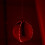 URBN Living (Red) 15cm LED Light Up Ball Christmas Tree Decoration Warm White Timer 8