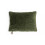 (Moss green) Faux Shearling Cushion - Machine Washable Polyester, 55x40cm 3