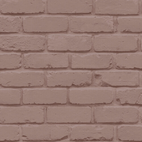 Fine Decor Fine Decor Painted Brick Pink Wallpaper FD43601