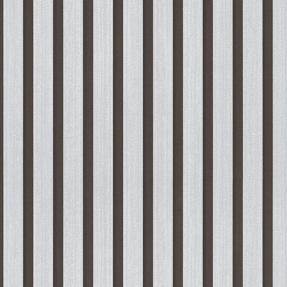 AS Creation PintWalls Slats Silver Wallpaper 78627-1