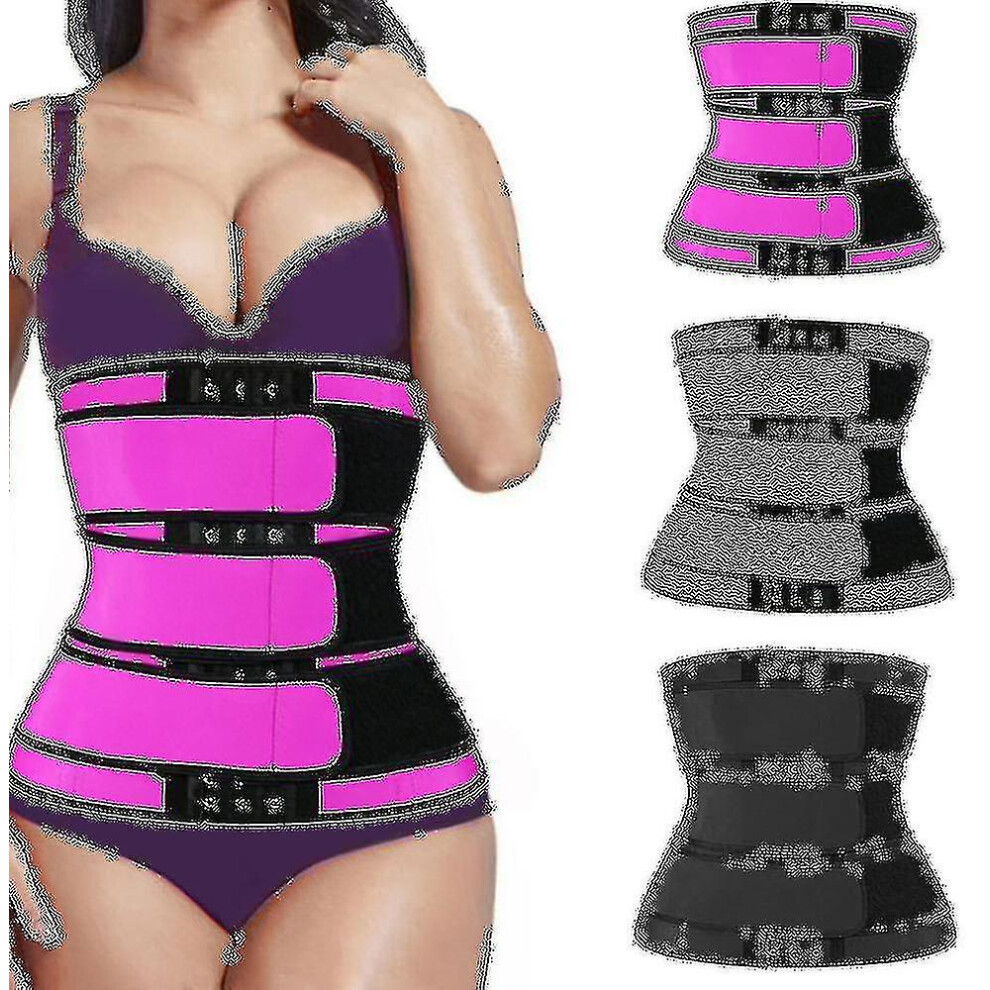 (Rosa red, M) Men's And Women's Sports Belts Postpartum Abdominal Belt Women's Corset Belts-image-OPC-PFPX6YQ-NEW