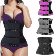 (Black, L) Men's And Women's Sports Belts Postpartum Abdominal Belt Women's Corset Belts