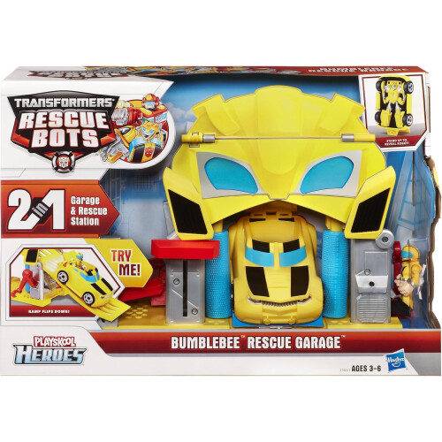 TRANSFORMERS BUMBLETREE RESCUE GARAGE RESCUE BOTS