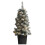3ft Snowy Pre-Lit Artificial Potted Christmas Tree With 40 Warm White LED's 1