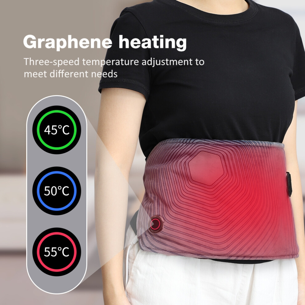 Electric Heating Belt USB Heated Pad Winter Heater Waist Warmers Hot Compress Therapy Abdominal Lumbar Uterus Warming Pad