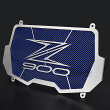 (Blue) Radiator Trim Cover Grill Guard Grille Protector For Kawasaki Z900 Se Abs 2017 2018 2019 2020 2022 2022 2023 50th Anniversary
