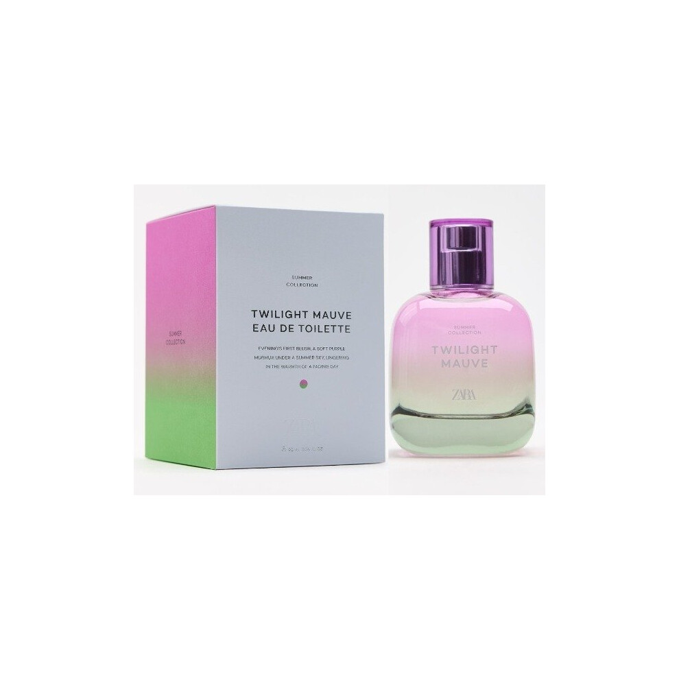 Zara Twilight Summer Collection Woman Edt Fragrance Perfume 90Ml Mauve