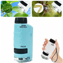 (Blue) Minilabsters Miniscope Kids,2024 Mini Labsters Portable Microscope, The Miniscope, Pocket Microscope,handheld Microscope,miniscope Portable Microscope