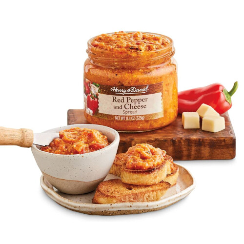Harry & David Red Pepper And Cheese Spread (10 Ounces)