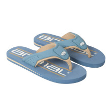 (13 UK, Pale Blue) Animal Mens Jekyl Recycled Flip Flops
