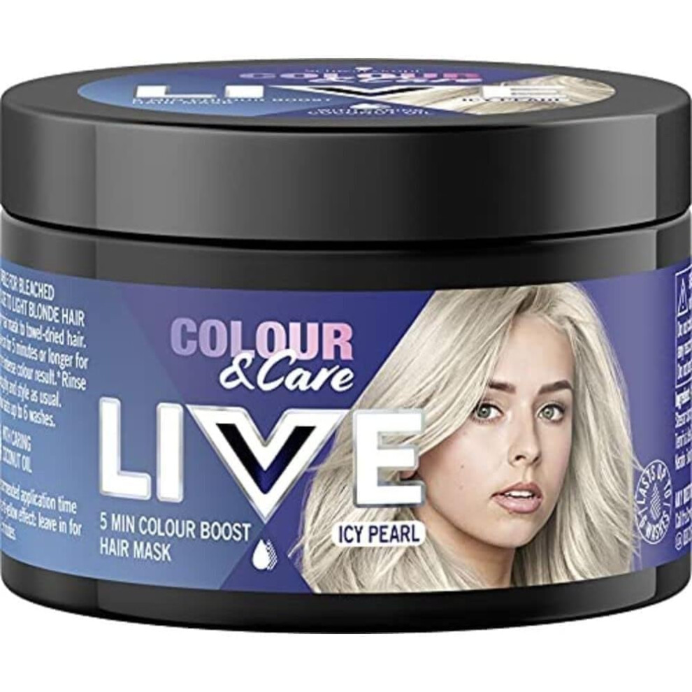 Schwarzkopf LIVE Colour & Care Hair Mask, Colour Boost, 150ml