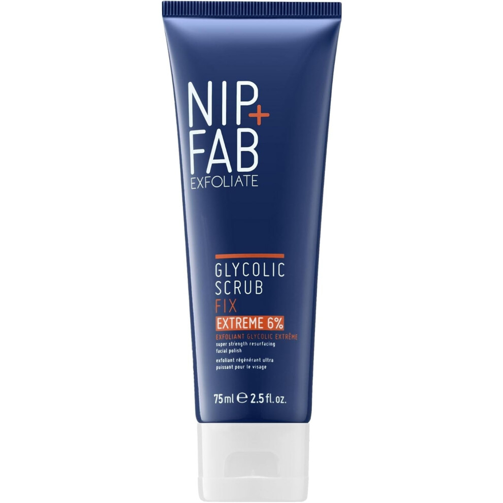 Nip + Fab Glycolic Acid Fix Face Scrub Extreme , 75ml