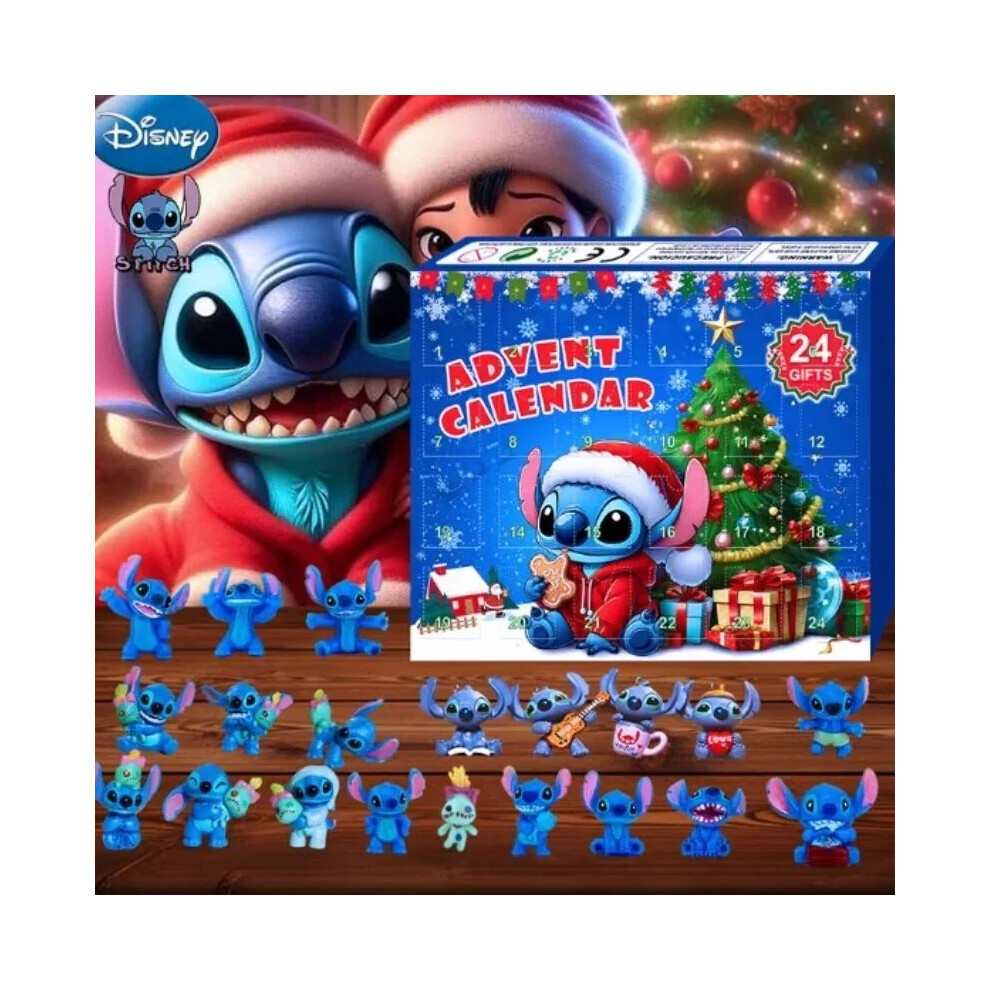 CHRISTMAS SEASONS! Advent Calendar - Lilo & Stitch figures - Toys