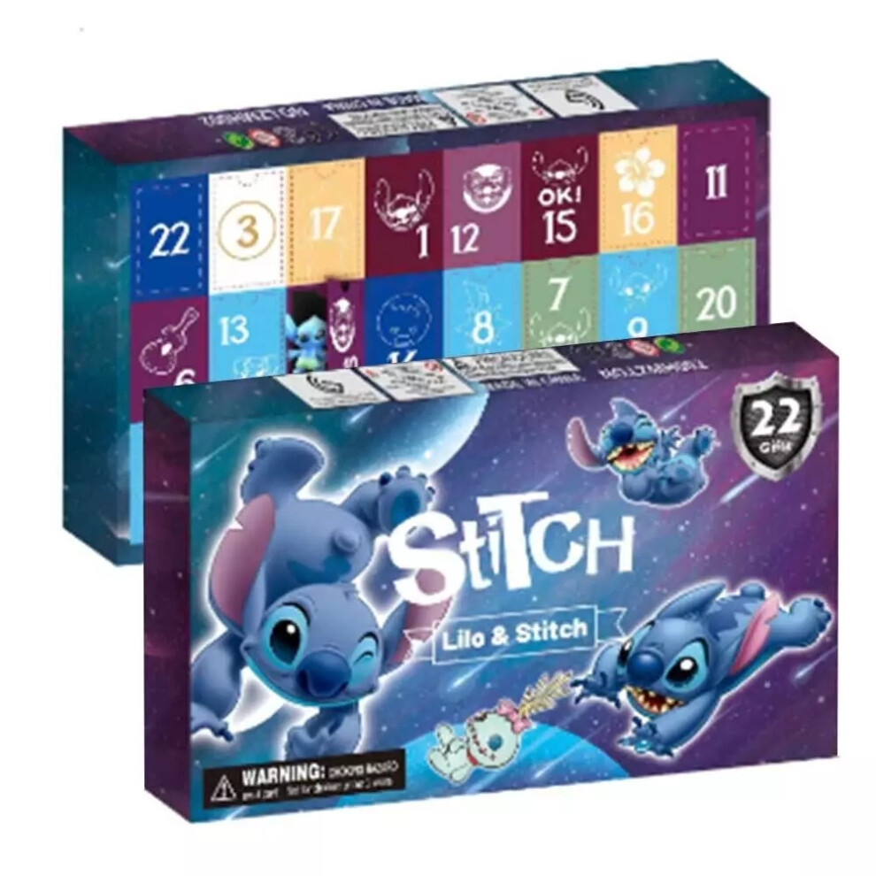 Advent Calendar Lilo & Stitch Celebrations Blind Box 24 Days Countdown Gift