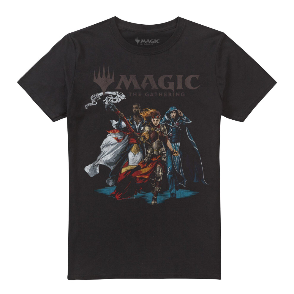 (4XL, Black) Magic The Gathering Mens Supergroup T-Shirt