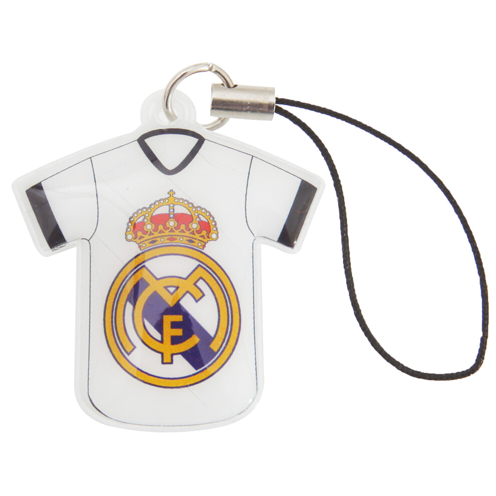 Real Madrid CF Official Football Kit Mobile Phone Charm