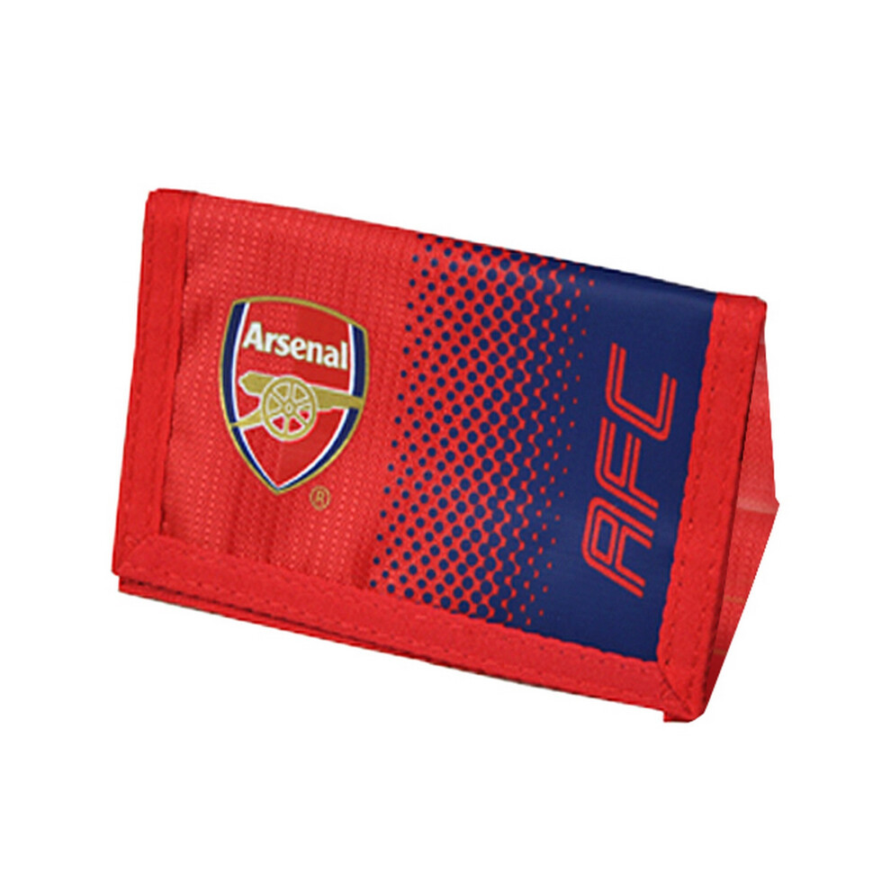 Arsenal Fc Men's Not,Specified Official Fade Touch Fastening Football Crest Wallet