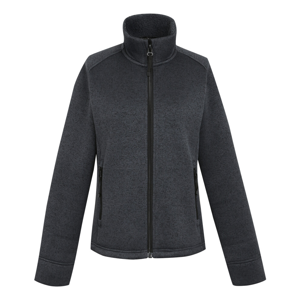 (10 UK, Seal Grey) Regatta Womens/Ladies Emilide Full Zip Fleece Jacket