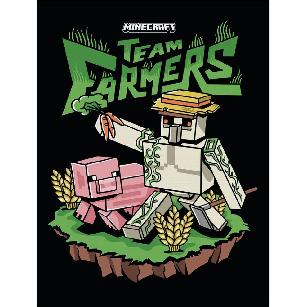 Minecraft Team Farmers Canvas Print