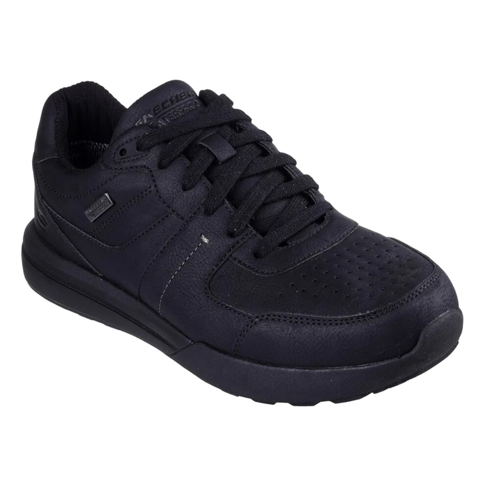 (8 UK, Black) Skechers Mens Netson Gander Trainers