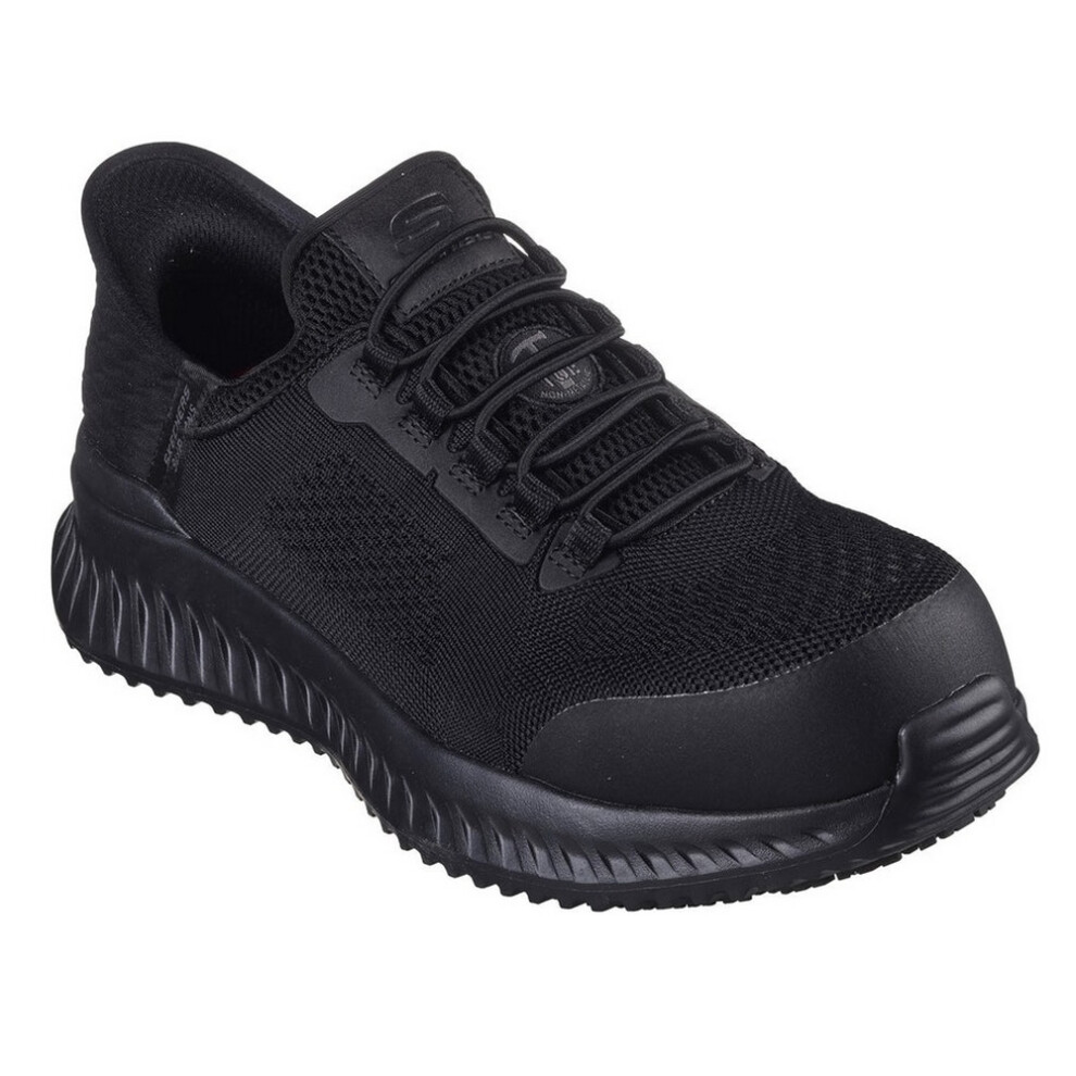 (11 UK, Black) Skechers Mens Tilido Fletchit Composite Toecap Safety Trainers